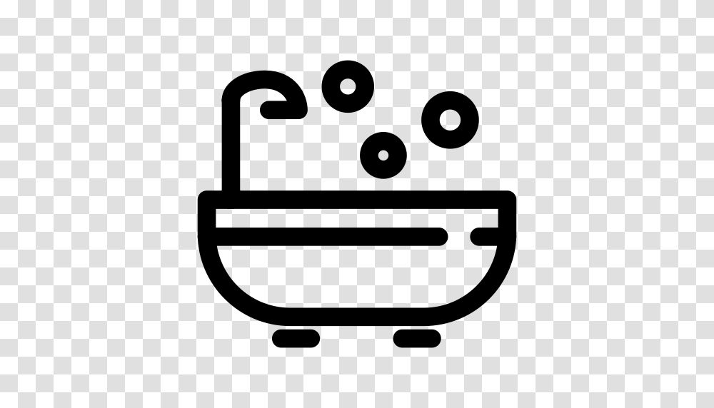 Hot Tub Relax Spa Icon With And Vector Format For Free, Gray, World Of Warcraft Transparent Png