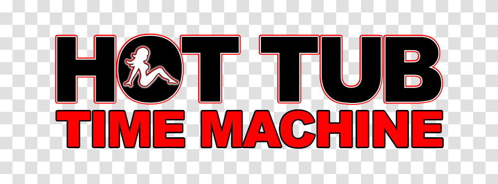 Hot Tub Time Machine Logo, Label, Word Transparent Png