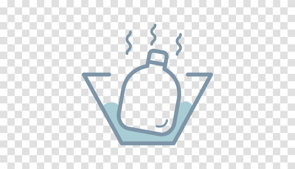 Hot Water Bag Hot Water Aging Hot Water Spa Treatment Icon, Hanger Transparent Png