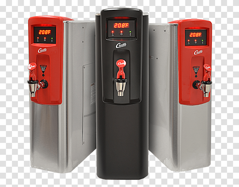 Hot Water Towers Curtis Gas Pump, Appliance, Heater, Space Heater, Refrigerator Transparent Png