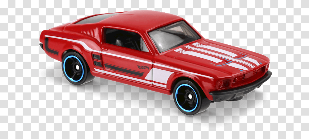 Hot Wheels 2018 67 Mustang, Car, Vehicle, Transportation, Sports Car Transparent Png