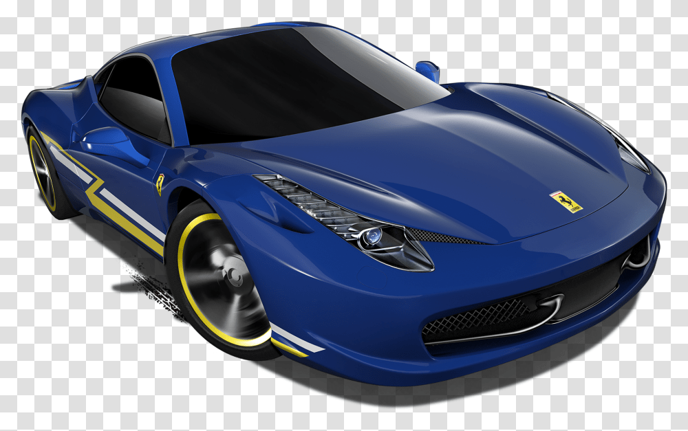 Hot Wheels Car Ferrari, Vehicle, Transportation, Automobile, Sports Car Transparent Png
