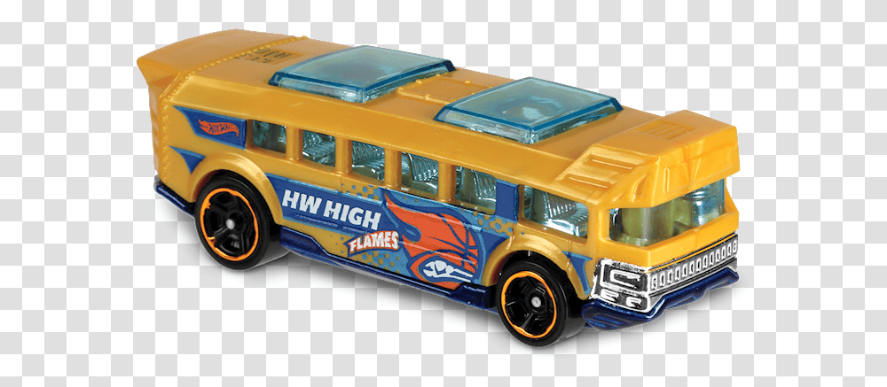 Hot Wheels High, Bus, Vehicle, Transportation, Minibus Transparent Png