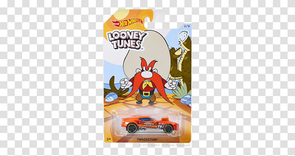 Hot Wheels Looney Tunes Yosemite Sam Looney Tunes Spotlight Collection, Flyer, Poster, Paper, Advertisement Transparent Png