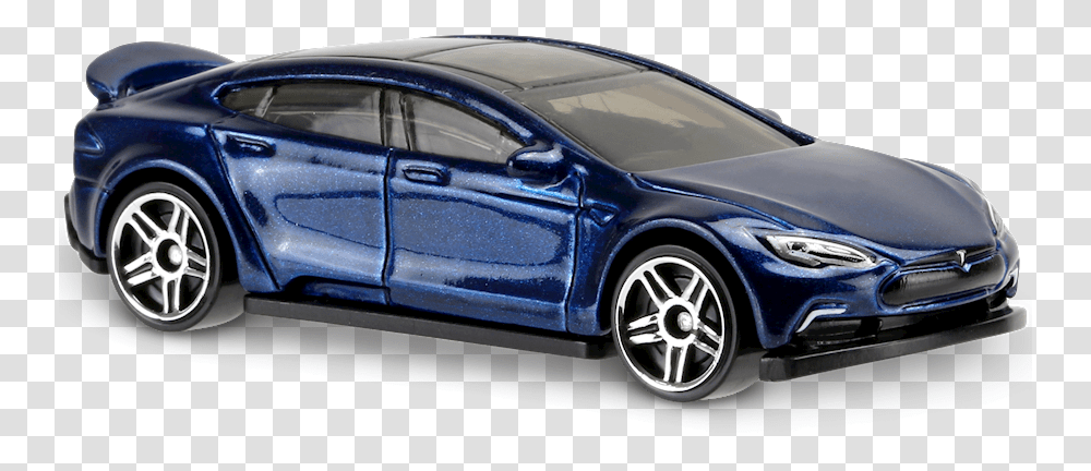 Hot Wheels Tesla Blue, Car, Vehicle, Transportation, Automobile Transparent Png
