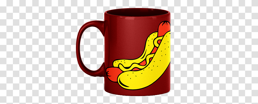 Hotdog Mug, Coffee Cup Transparent Png
