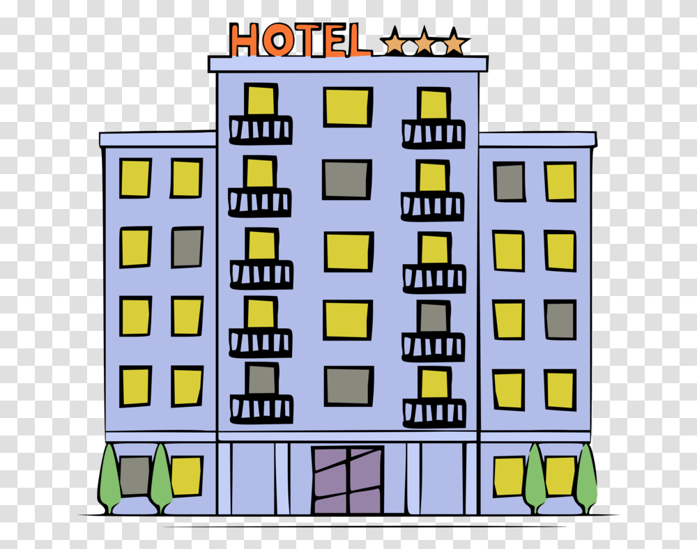 Hotel Accommodation Resort Gratis Restaurant Hotel Clipart, Condo, Housing, Building, Urban Transparent Png