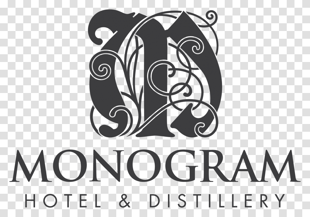 Hotel Amp Distillery Monogram Mgm Grand Detroit Logo, Alphabet, Label, Stencil Transparent Png