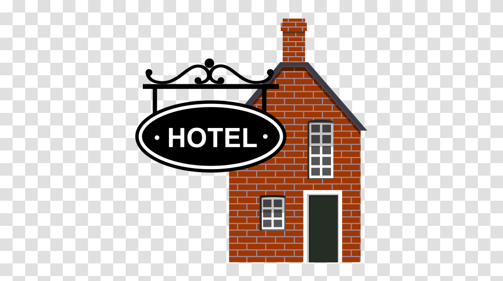 Hotel Clipart Accommodation, Brick, Outdoors, Nature, Building Transparent Png