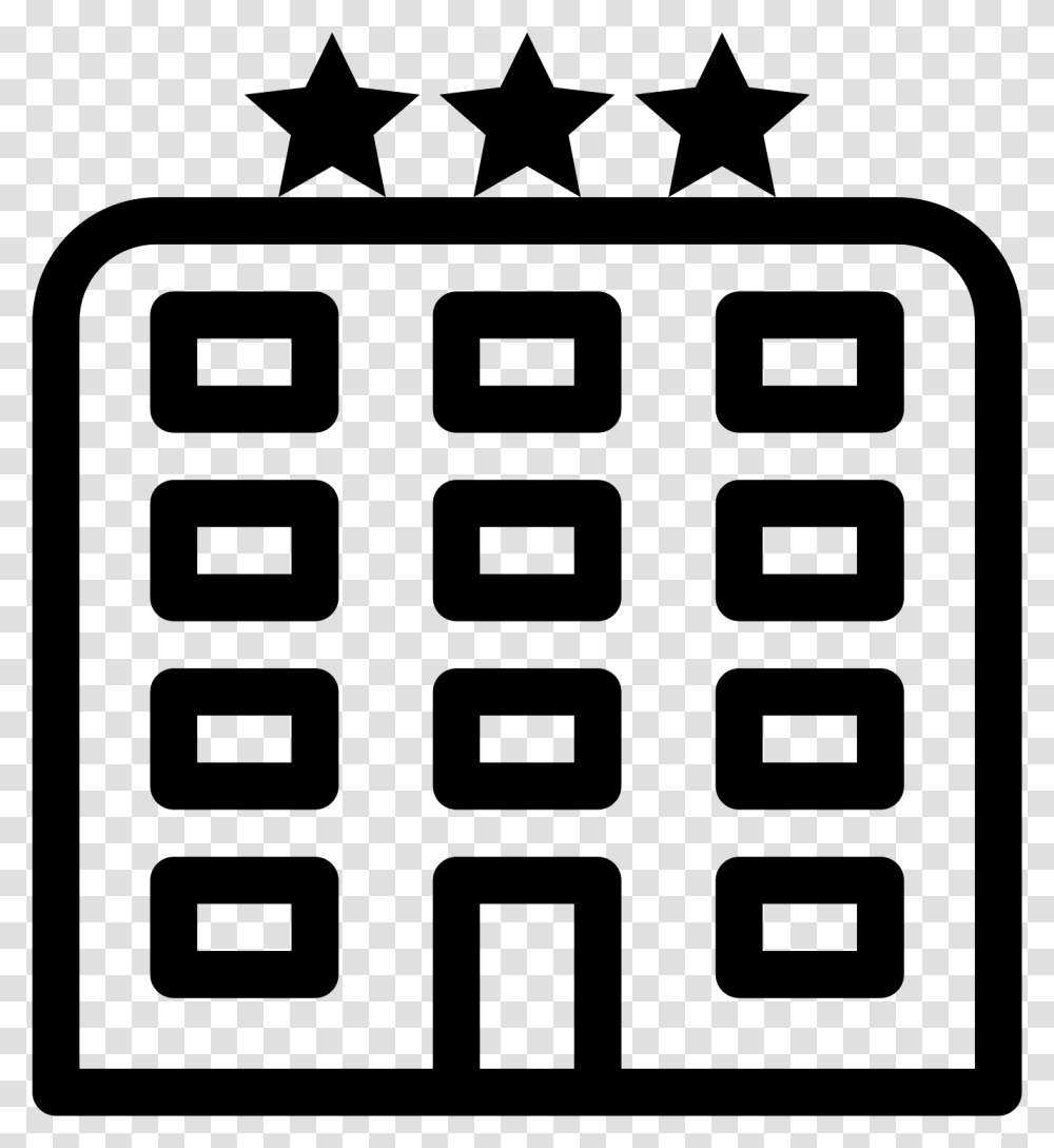 Hotel Clipart Black And White Hotel Icon Vector, Gray, World Of Warcraft Transparent Png