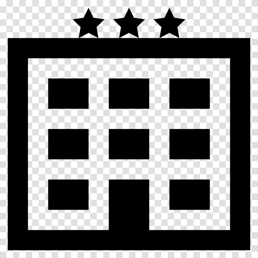 Hotel Clipart Hotel Icon, Stencil, Rug, Star Symbol Transparent Png