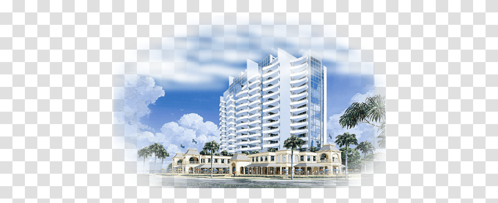 Hotel, Condo, Housing, Building, High Rise Transparent Png