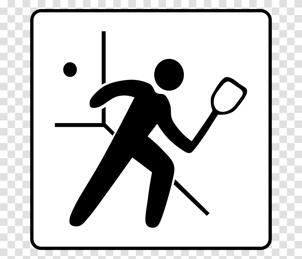 Hotel Icon Has Raquetball Court, Sport, Sign, Stencil Transparent Png