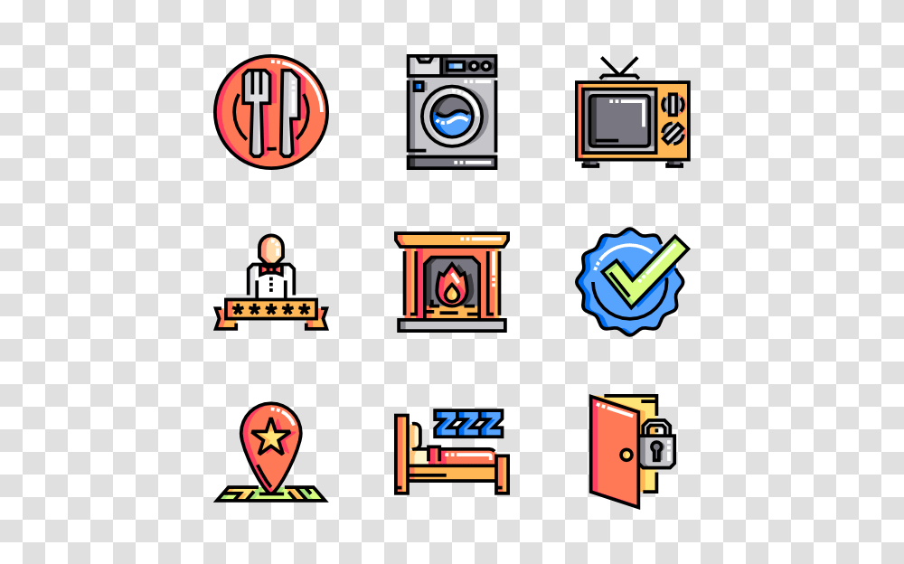 Hotel Icons, Camera, Electronics Transparent Png