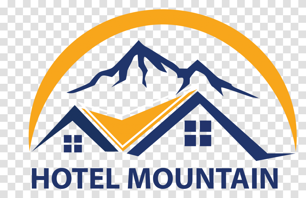 Hotel Mountain Logo Clipart Download Logo For Rental Business, Label, Vehicle Transparent Png