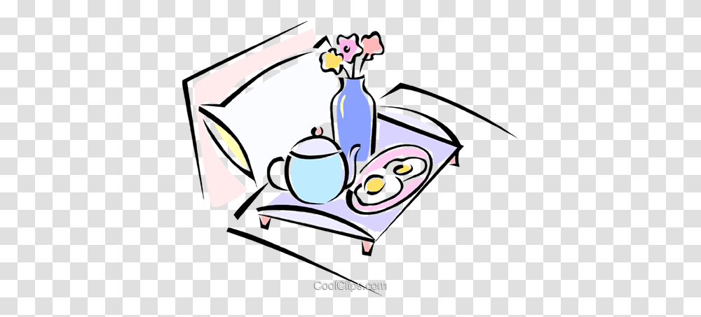 Hotel Room Service Royalty Free Vector Clip Art Illustration, Doodle, Drawing, Washing, Bow Transparent Png