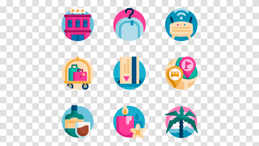 Hotel Service Swimming Pool Icon, Number Transparent Png