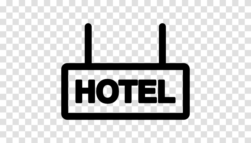 Hotel Sign, Adapter, Electrical Device Transparent Png