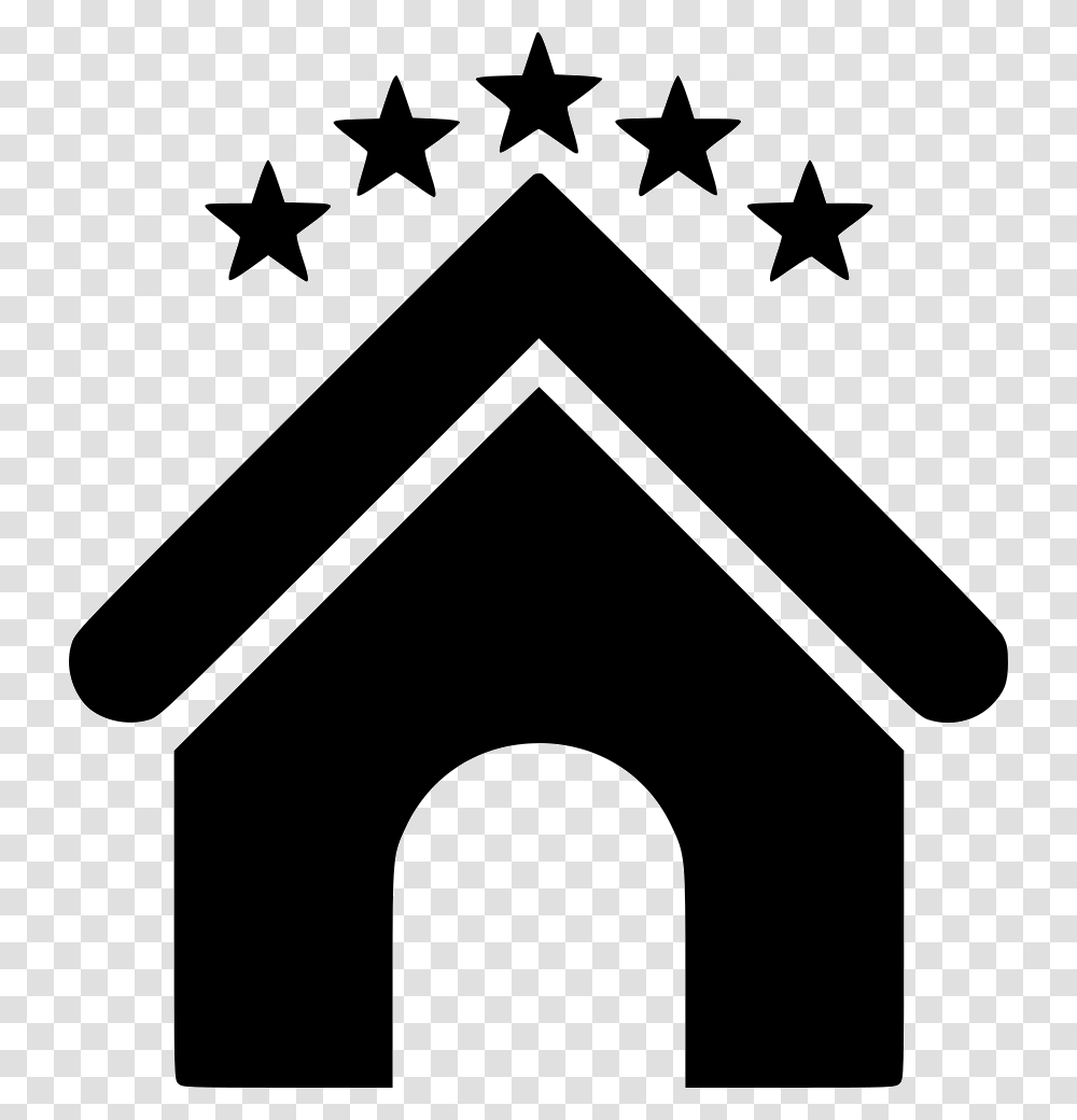 Hotel Stars Escudo Da Brasileira 2002, Star Symbol, Triangle, Silhouette Transparent Png