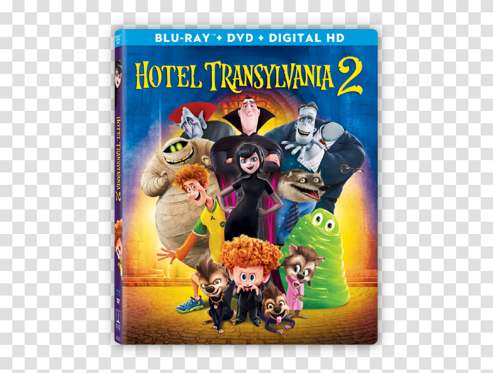 Hotel Transylvania 2 Hotel Transylvania Blu Ray Dvd, Advertisement, Poster, Person, Human Transparent Png