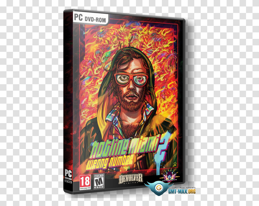 Hotline Miami Hotline Miami 2 Wrong Number, Poster, Advertisement, Modern Art Transparent Png