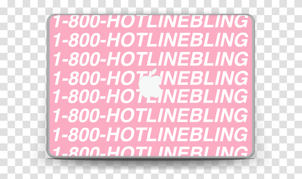 Hotlinebling Skin For All Of The Drake Fans Out Carmine, White Board, Word, Alphabet Transparent Png