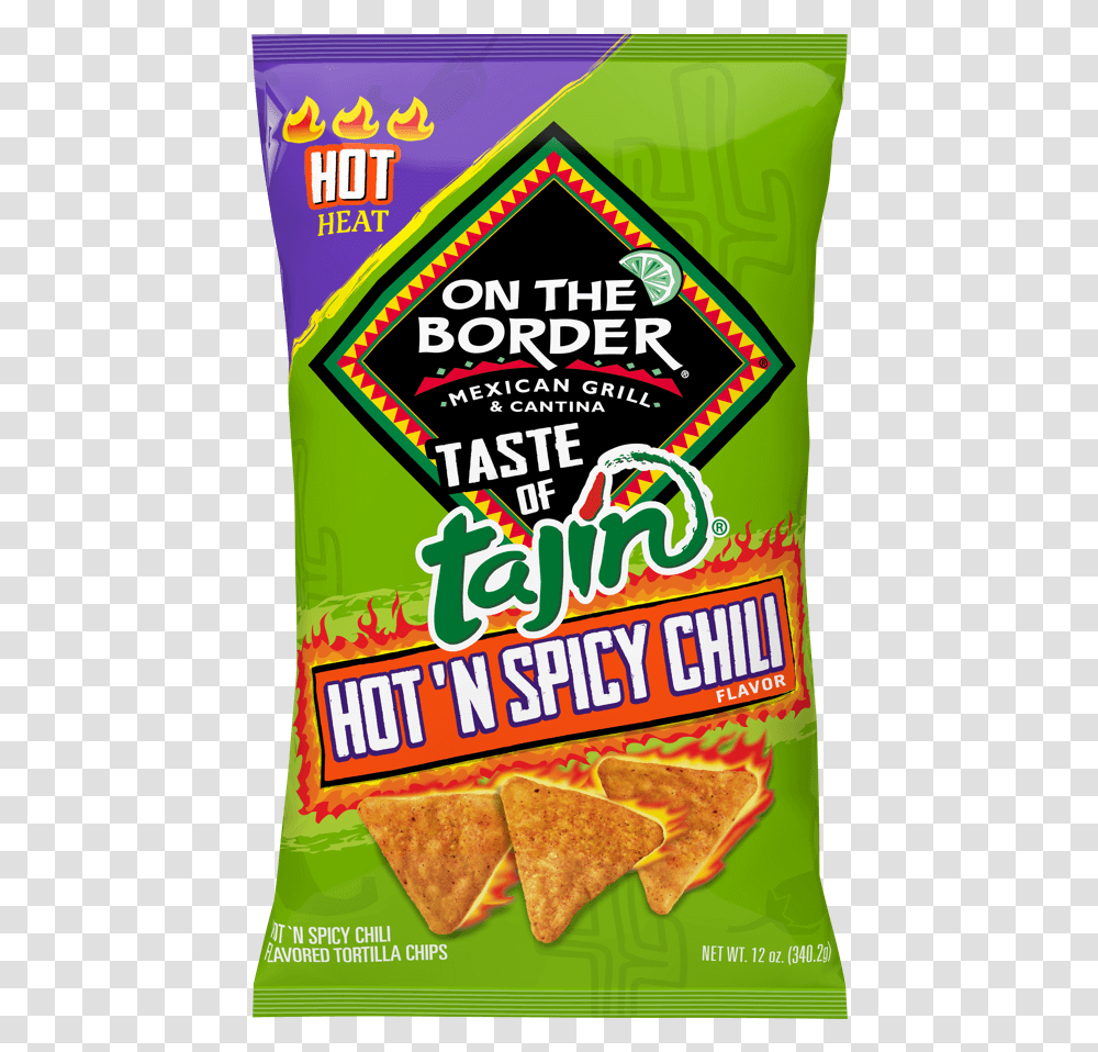 Hotnspicy Tajin On The Border Chips, Food, Bread, Snack Transparent Png
