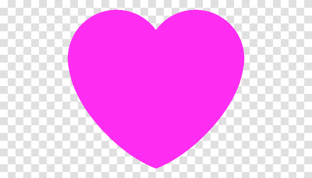 Hotpinkheart Discord Emoji Shapes For Kids Heart, Balloon, Pillow, Cushion Transparent Png