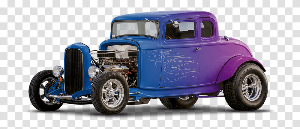 Hotrod Muscle Car Vintage Free Image On Pixabay Hotrod, Hot Rod, Vehicle, Transportation, Tire Transparent Png