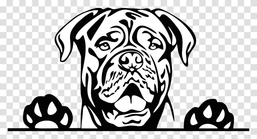 Hotsigns And Decals German Shepherd Clipart Black And White, Pet, Animal, Canine, Mammal Transparent Png