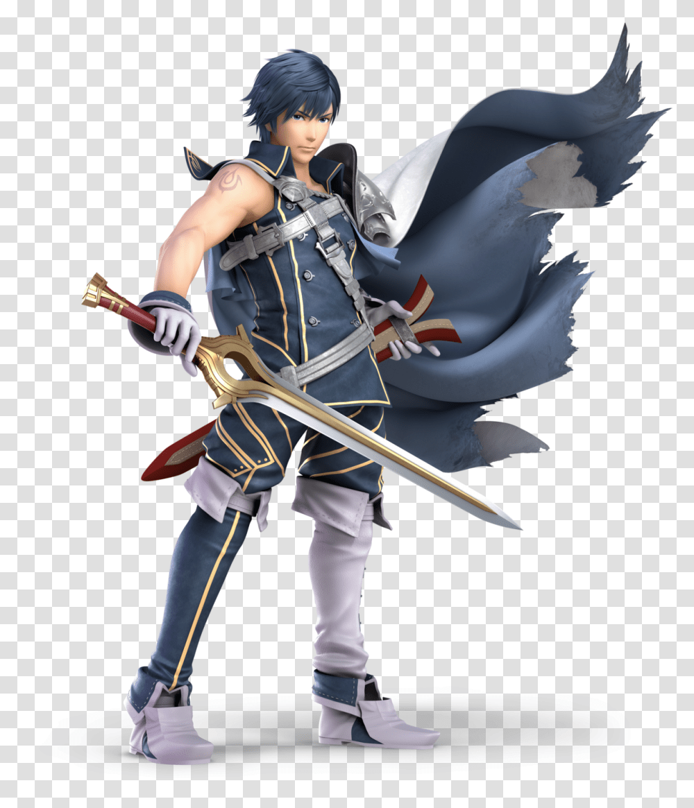 Hottest Male Video Game Characters Super Smash Bros Ultimate Chrom, Person, Human, Costume, Clothing Transparent Png