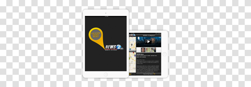 Hottest News App - Abc Nashville Best Custom Software Technology Applications, Person, Electronics, Computer, Screen Transparent Png