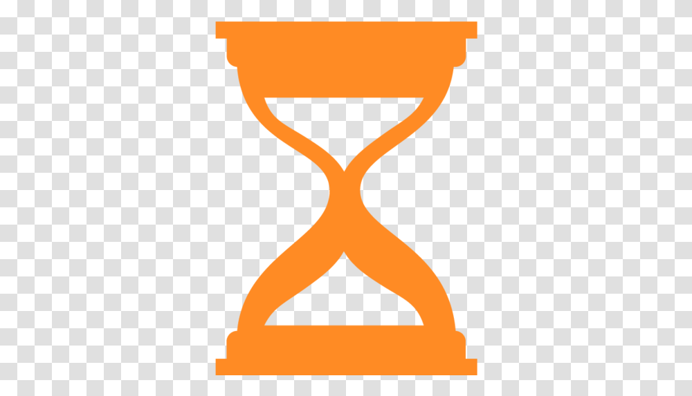 Hour Glass Orange Icon, Hourglass Transparent Png