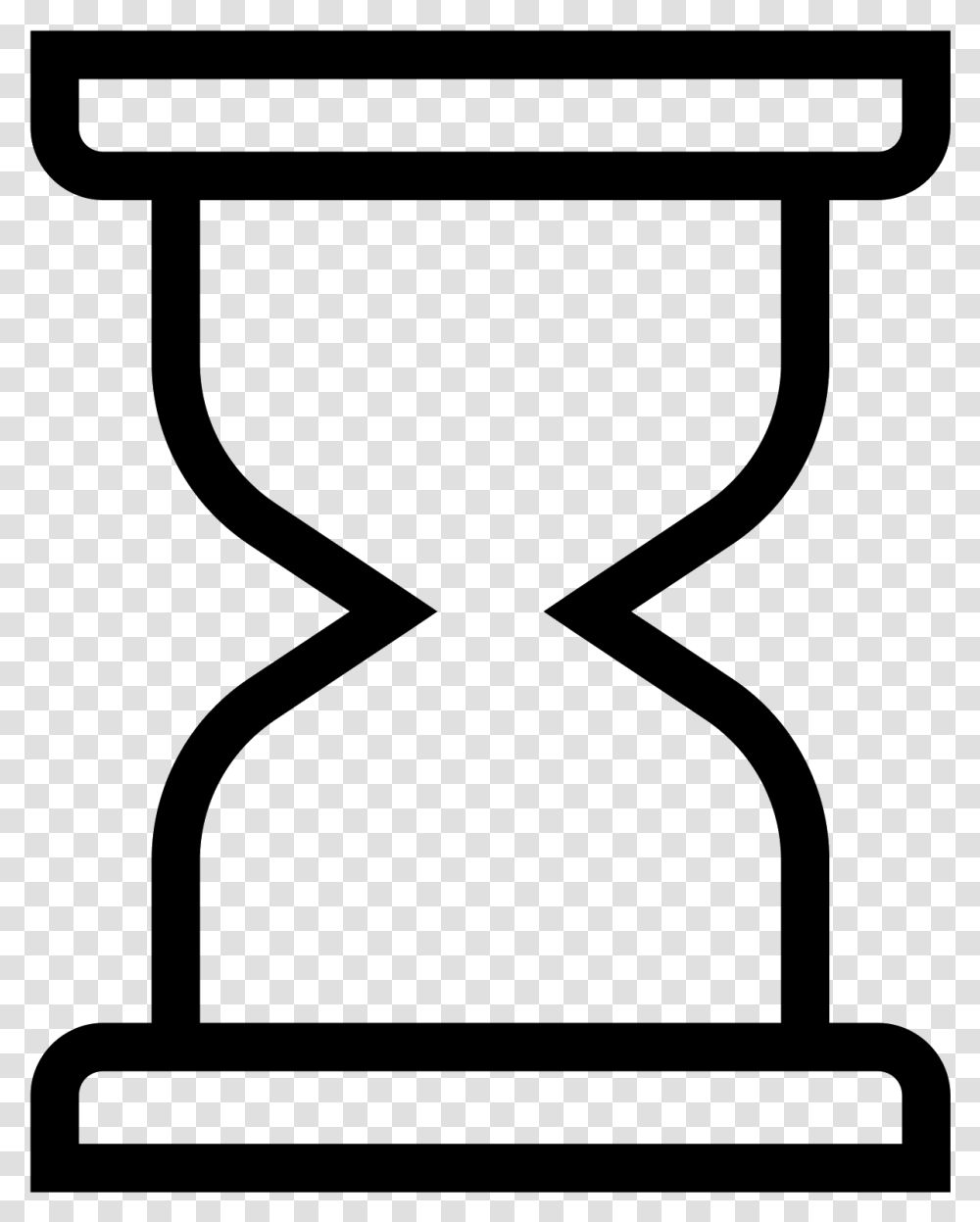 Hourglass Clipart Empty Empty Hourglass, Gray, World Of Warcraft Transparent Png
