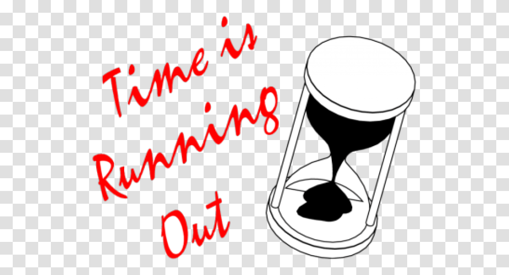 Hourglass Clipart Time Is Running Out Time Is Running Out, Alcohol, Beverage, Drink, Beer Transparent Png