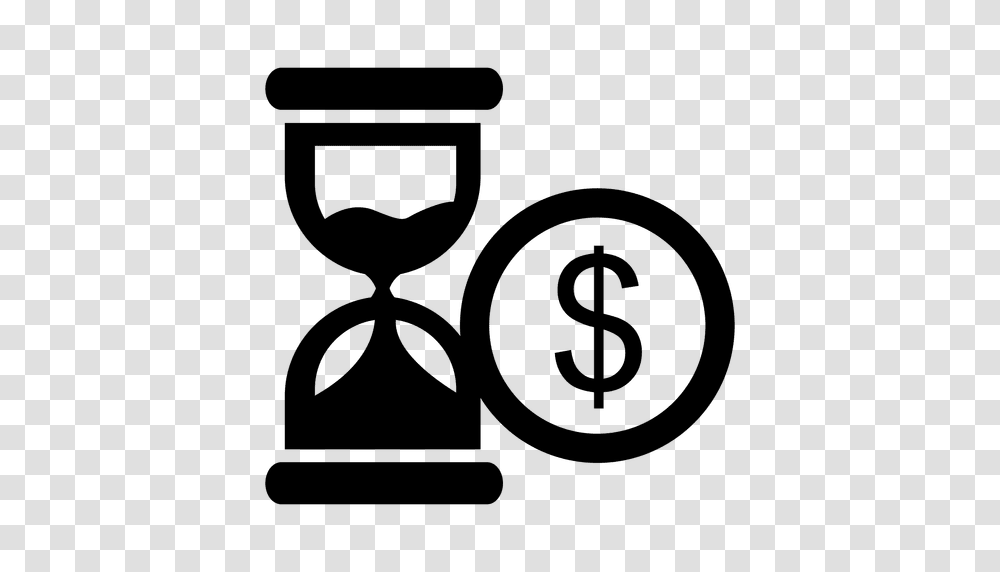 Hourglass Dollar Icon, Number, Gas Pump Transparent Png