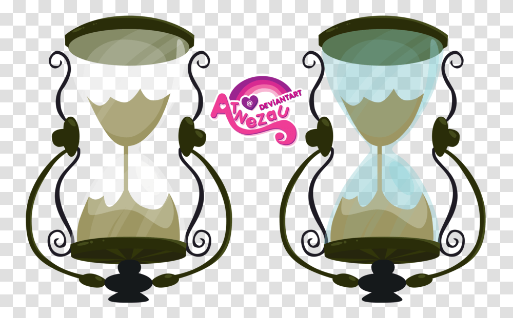 Hourglass, Lamp, Goblet Transparent Png