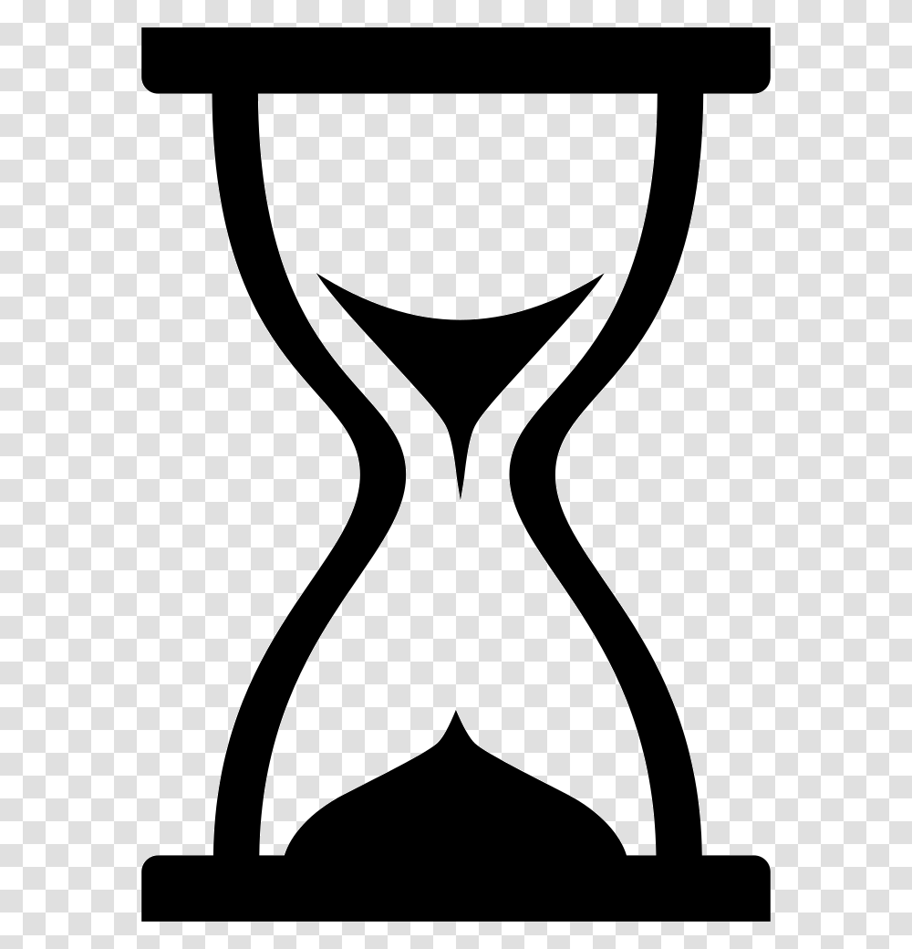 Hourglass, Stencil Transparent Png