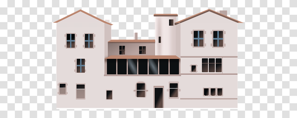 House Housing, Building, Villa, Condo Transparent Png