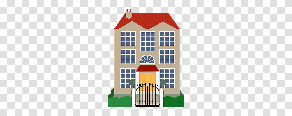 House Finance, Housing, Building, Gate Transparent Png