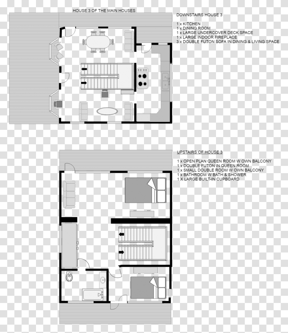House 3 Floor Plan 4 Floor Plan, Diagram, Plot Transparent Png