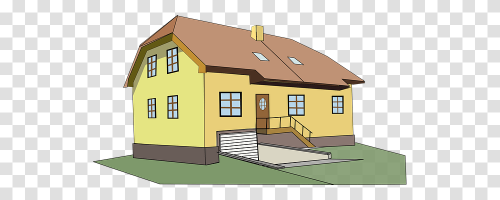 House Architecture, Housing, Building, Cottage Transparent Png