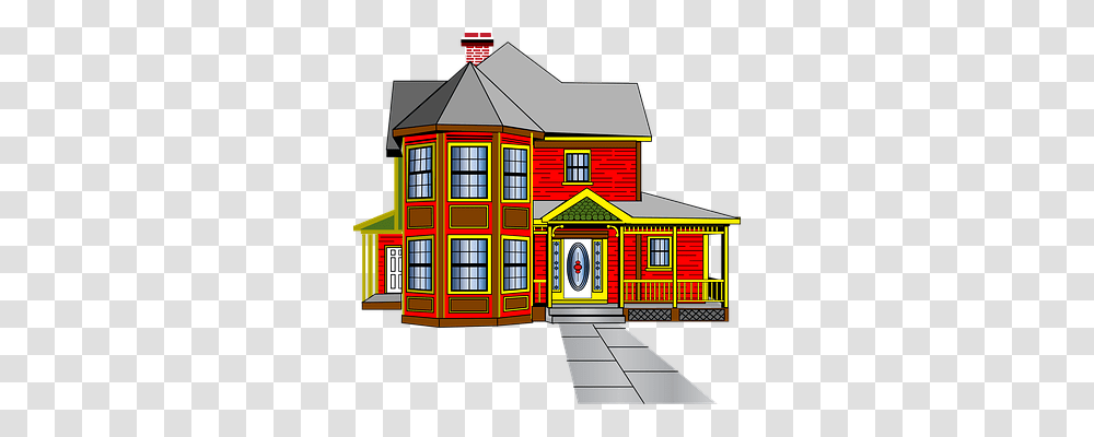 House Housing, Building, Neighborhood, Urban Transparent Png