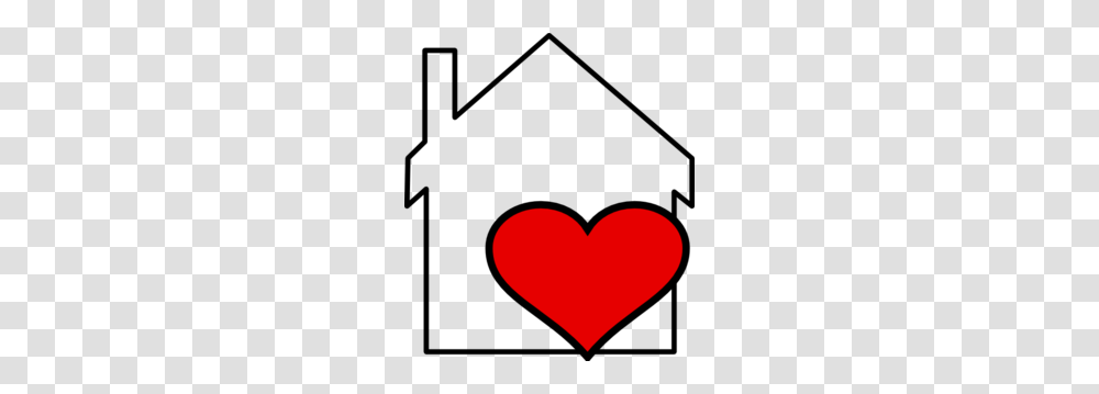 House And Heart Outline Clip Art, Pillow, Cushion Transparent Png