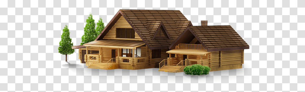 House, Architecture, Housing, Building, Cabin Transparent Png