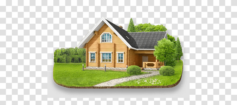 House, Architecture, Housing, Building, Cabin Transparent Png