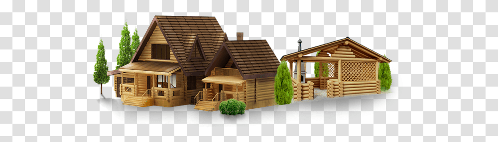 House, Architecture, Housing, Building, Cabin Transparent Png