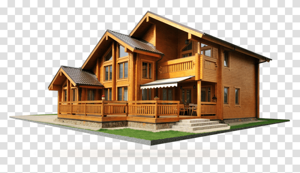 House, Architecture, Housing, Building, Cabin Transparent Png