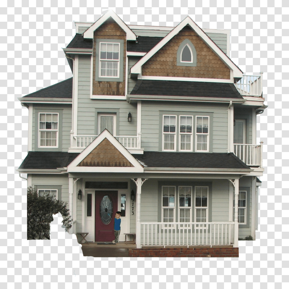 House Background House, Housing, Building, Person, Human Transparent Png