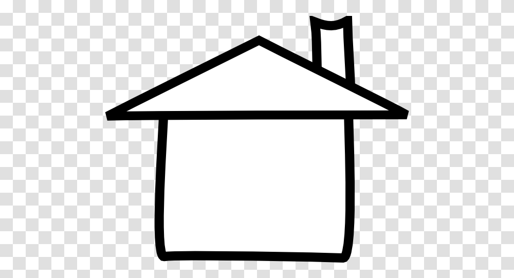 House Black And White Adobe House Clipart Black, Building, Screen, Shelter, Lamp Transparent Png